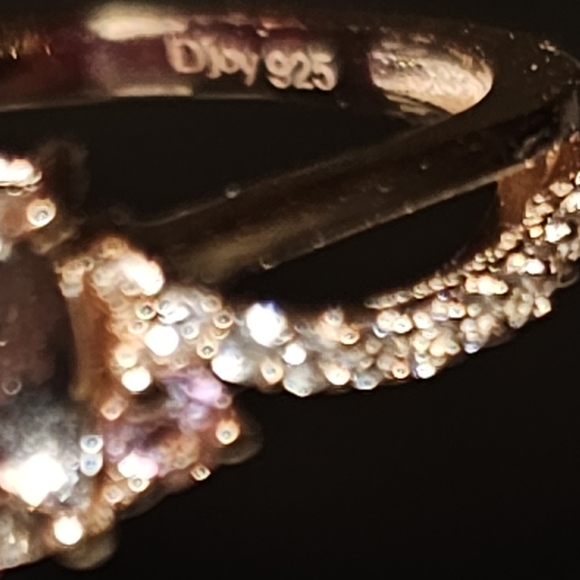 Sz 6.25, Morganite, Zircon, Pink Tourmaline, 925 Silver, Rose Gold Vermeil, NWT - Picture 8 of 10